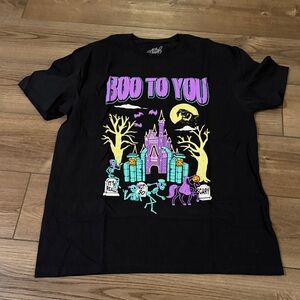 Black Halloween Graphic Tee